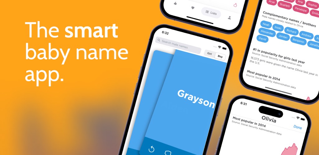 Baby Name Genius - The smart baby name app