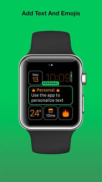 Personal - Emoji and Text for Watch Faces - AppRecs